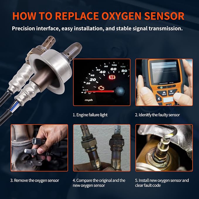 HiSport 250241107 25054102 Oxygen O2 Sensor Upstream Downstream 2PCS - Image 4