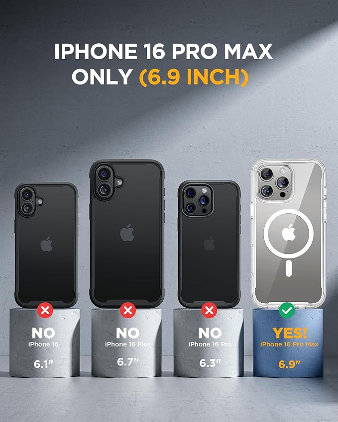 Miracase Magnetic for iPhone 16 Pro Max Case - Image 7