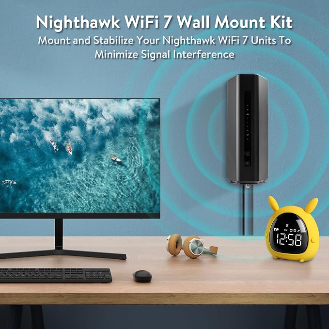 Wall Mount Kit for Nighthawk Router, WIFI7 Mesh System forRS200 RS280 RS300 - Image 5