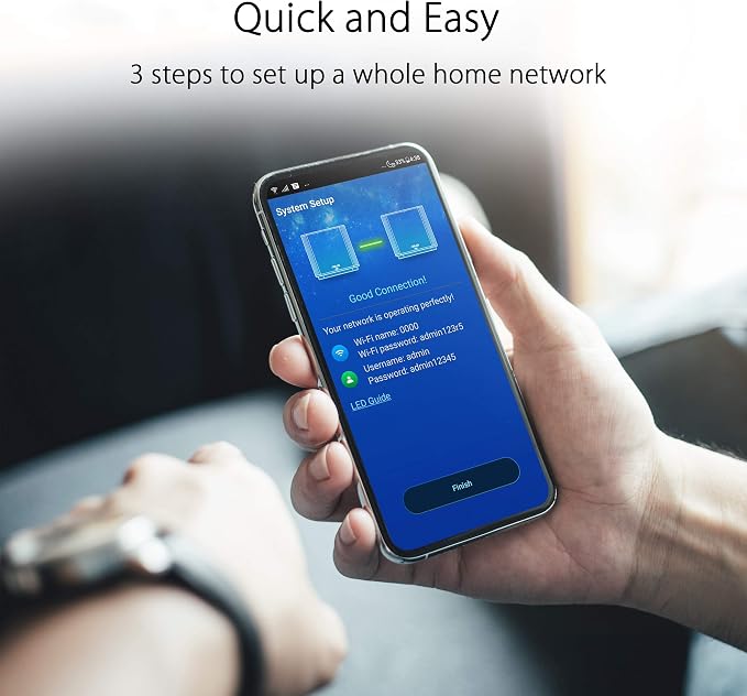 ASUS ZenWiFi AX Whole-Home Tri-Band Mesh WiFi 6 System - Image 6
