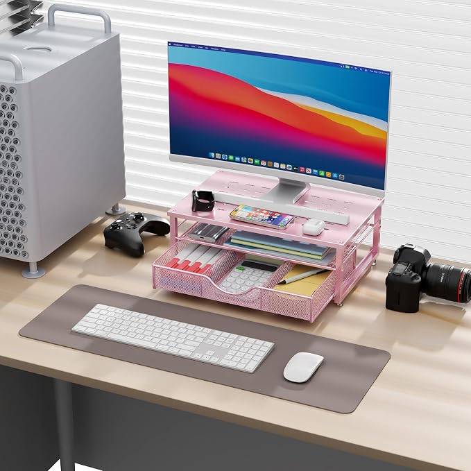 gianotter Computer Monitor Stand Riser, office organizer - Image 2