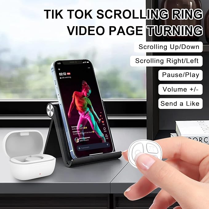 Tiktok Scrolling Ring, Scrolling Ring Remote - Image 2