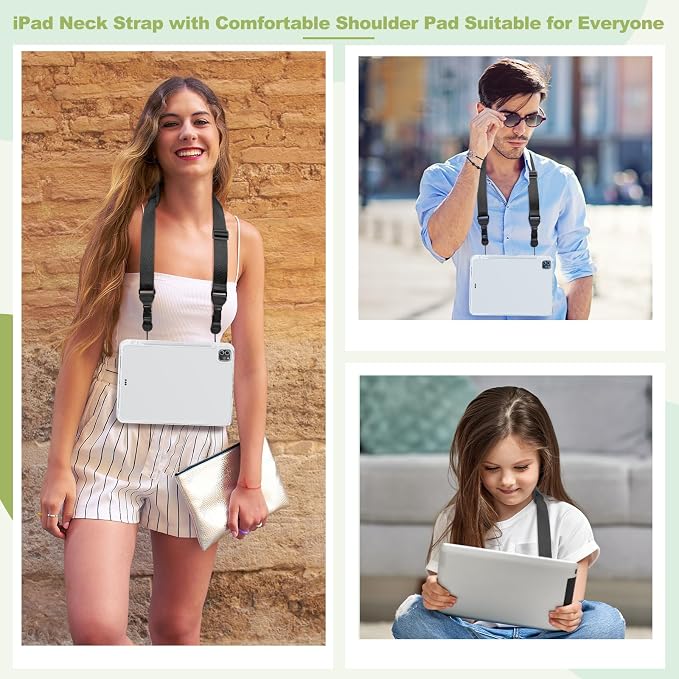 Universal Shoulder Strap, Removable Neoprene Padded Camera Strap, Adjustable - Image 2