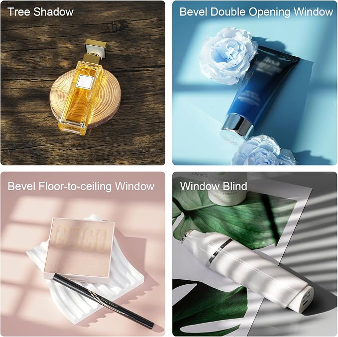 Meking 4PCS Product Photography Props Light and Shadow Boards 16 * 11inch - Image 5