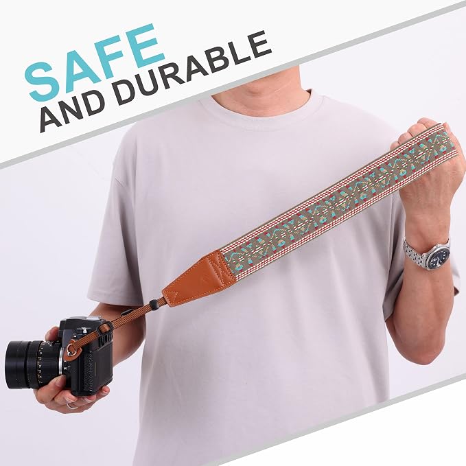Padwa Lifestyle Matte Gold Camera Strap - Image 7