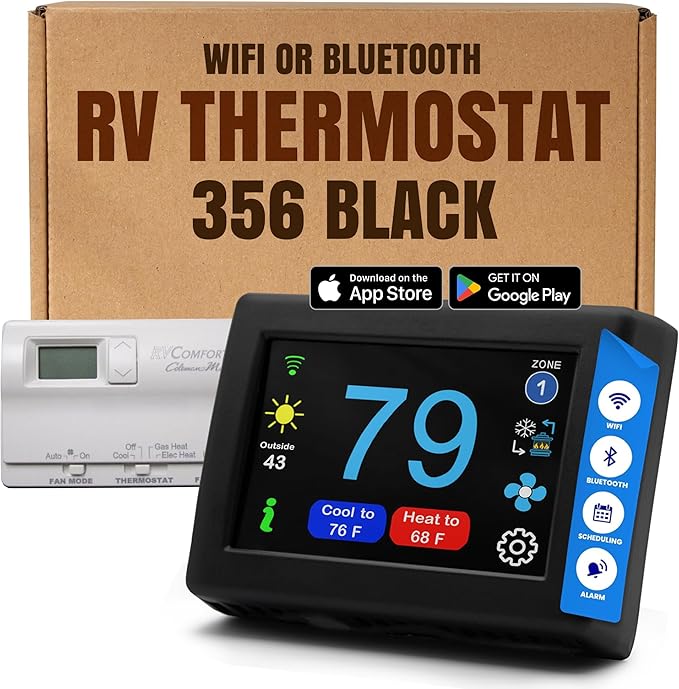 MICRO-AIR EasyTouch Digital RV Thermostat Replacement by MicroAir