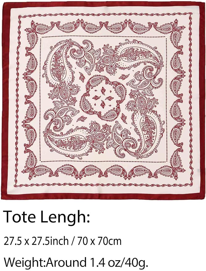 Silky Scarf for Women Lightweight Satin Bandanas Neck Hair Wrap For Sleeping - Image 2