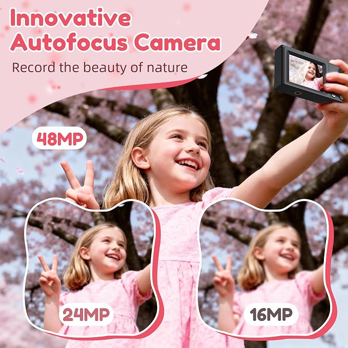 Digital Camera, FHD 4K Digital Point and Shoot Camera - Image 4
