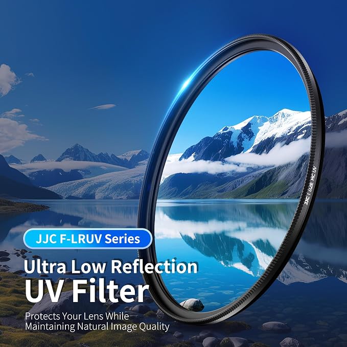 JJC 46mm Ultra-Low Reflectivity UV Filter Lens Protection - Image 2