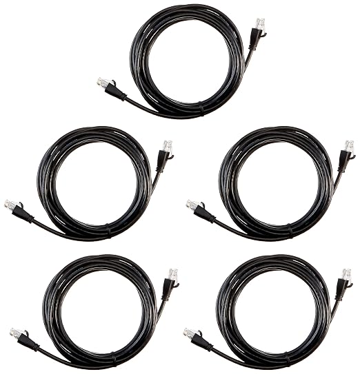 Amazon Basics RJ45 Cat-6 Ethernet Patch Cable, 1Gpbs Transfer Speed, Network - Image 5