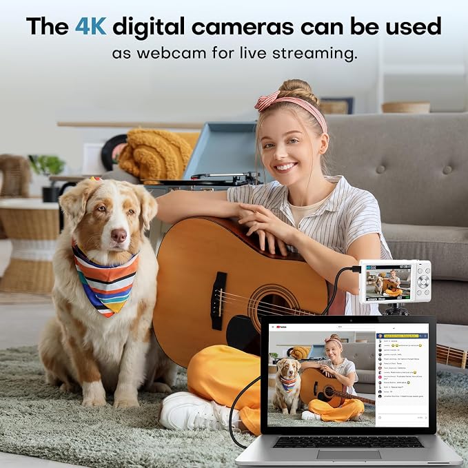 Digital Camera, 4K Digital Camera - Image 6