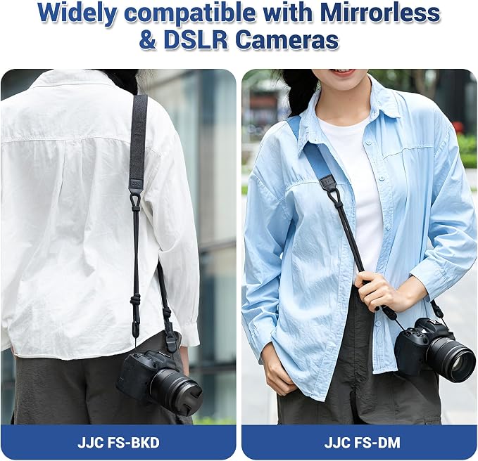 Blue Minimalist Denim lifestyle Camera Shoulder Neck Strap - Image 2