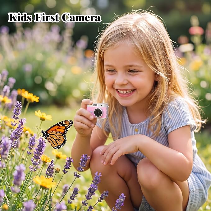 Mini Keychain Digital Camera 1080P, Ultra-Portable Small Retro Camera 32GB Card - Image 6