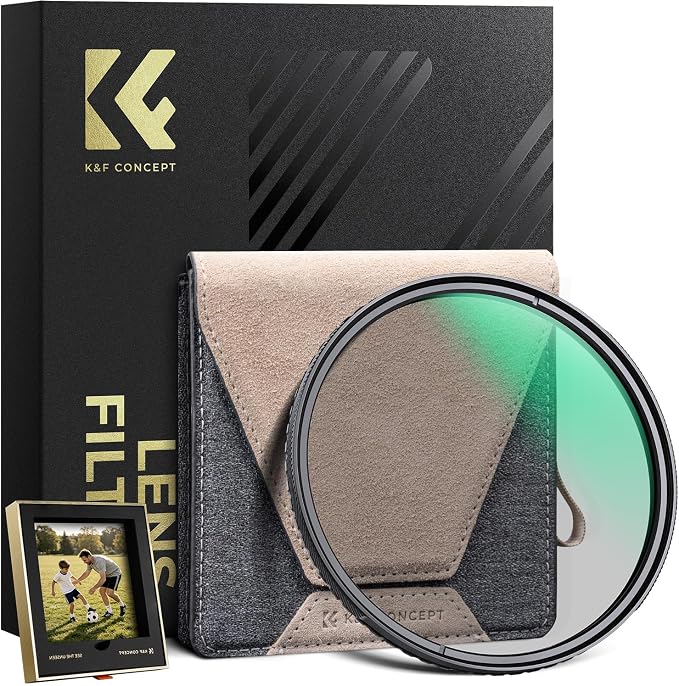 K&F CONCEPT 67mm Circular Polarizers Filter Super Slim by KFCONCEPT
