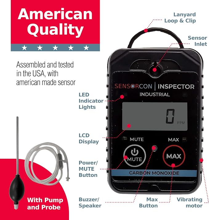 Inspector 2 Industrial CO Detector Kit - Image 3