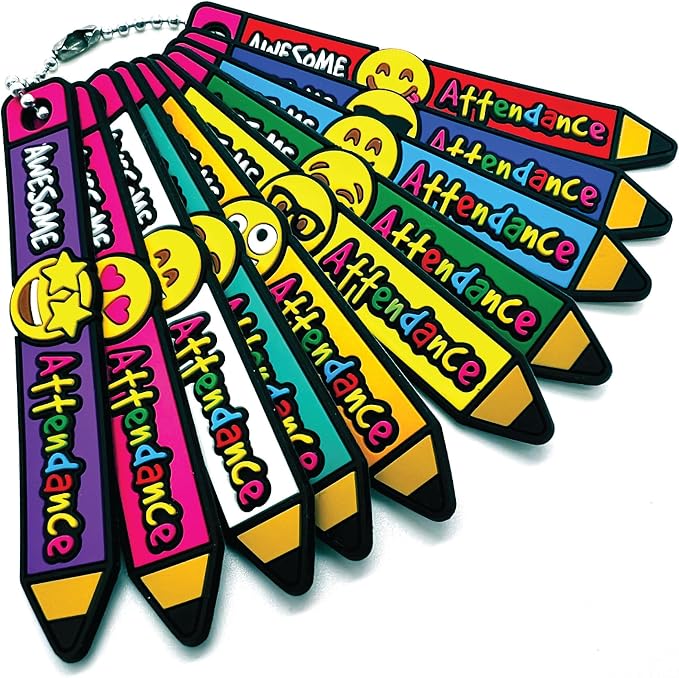 Brag Sticks Awesome Attendance Value Pack: Wearable Incentives to Increase by BragTags%C2%AE