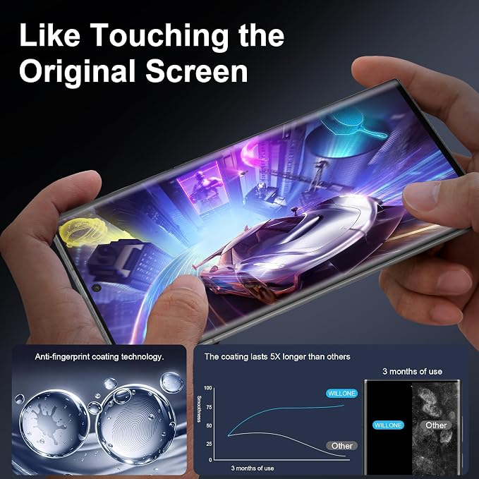 V-PORYADKU 2 Pack for Samsung Galaxy Note 20 Ultra Screen Protector + 2 Pack - Image 7