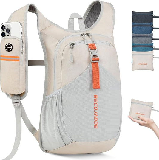 BECOJADDE 15L Small Hiking Backpack by BECOJADDE