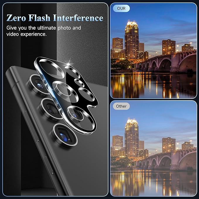 4 Pack Camera Lens Screen Protector - Image 7