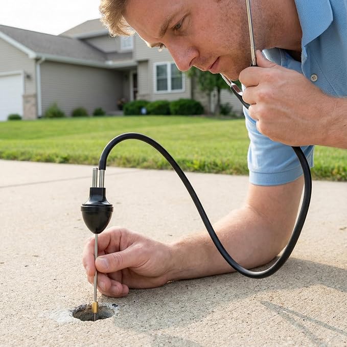 Angoily Water Leak Sensor, Accurate Stainless Steel Leak Detector Detection 35 - Image 8