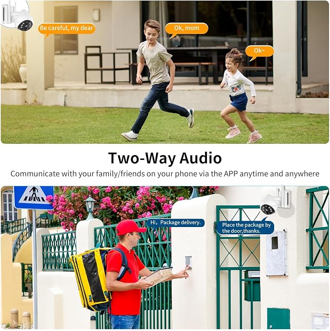 VSTARCAM 4G LTE Cellular Security Camera Wireless Outdoor, 3MP Solar Powered - Image 6
