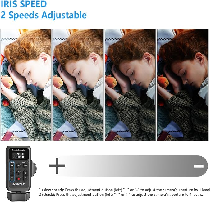 Upgraded Wireless Camcorder Remote Control Zoom Controller - Image 3