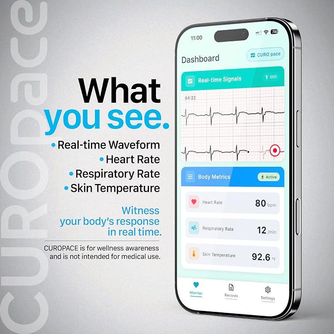 Ultra-Thin Wearable Wellness Patch – Chest-Worn Body Signal Monitor - Image 7