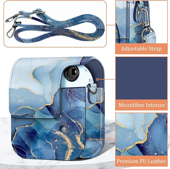 Fintie Protective Case for Fujifilm Instax Mini 12 Instant Camera - Image 3