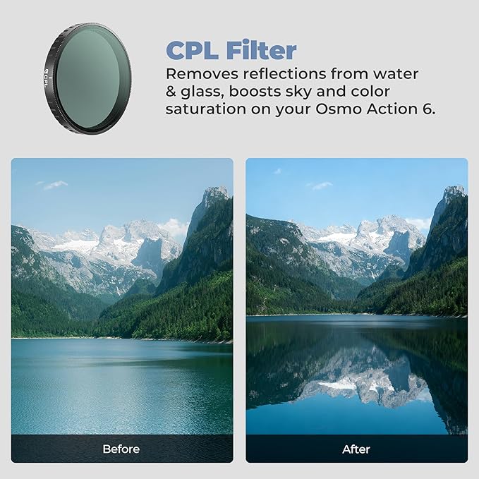 Freewell CPL Filter for DJl Osmo Action 6 - Image 2