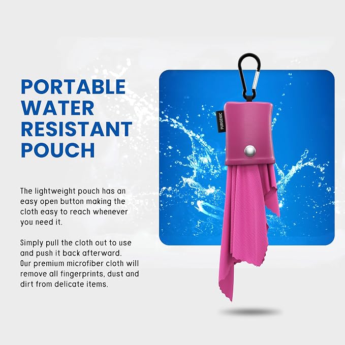 Microfiber Cloth & Glasses Wipes Lens & Glasses Cleaning Cloth - Image 6