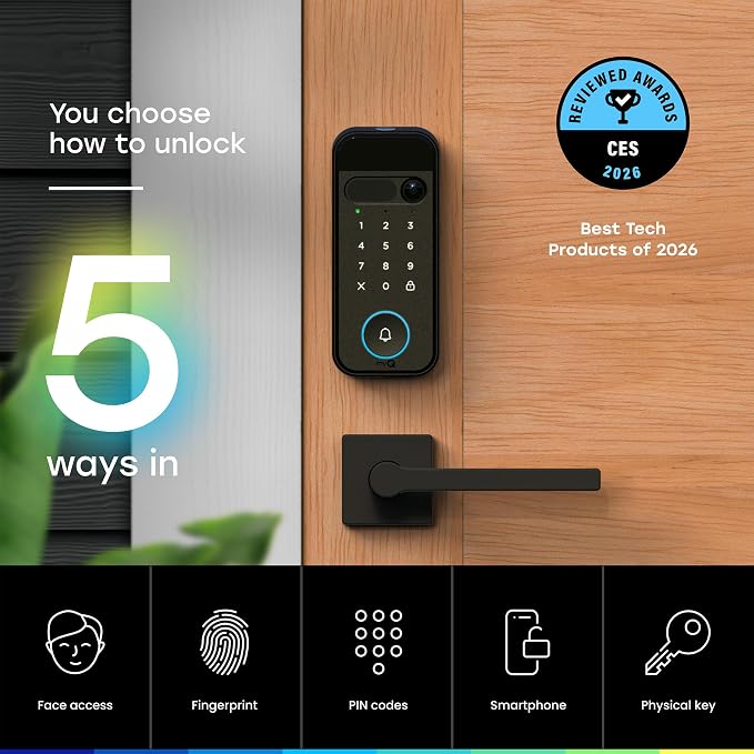 myQ Smart Access Starter Kit: Secure View™ 3-in-1 Smart Lock + Garage Door - Image 4