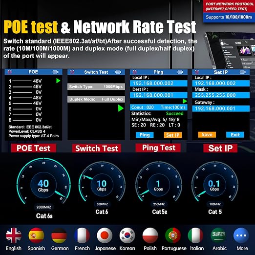 NF-859GK Network Cable Tester - Image 9