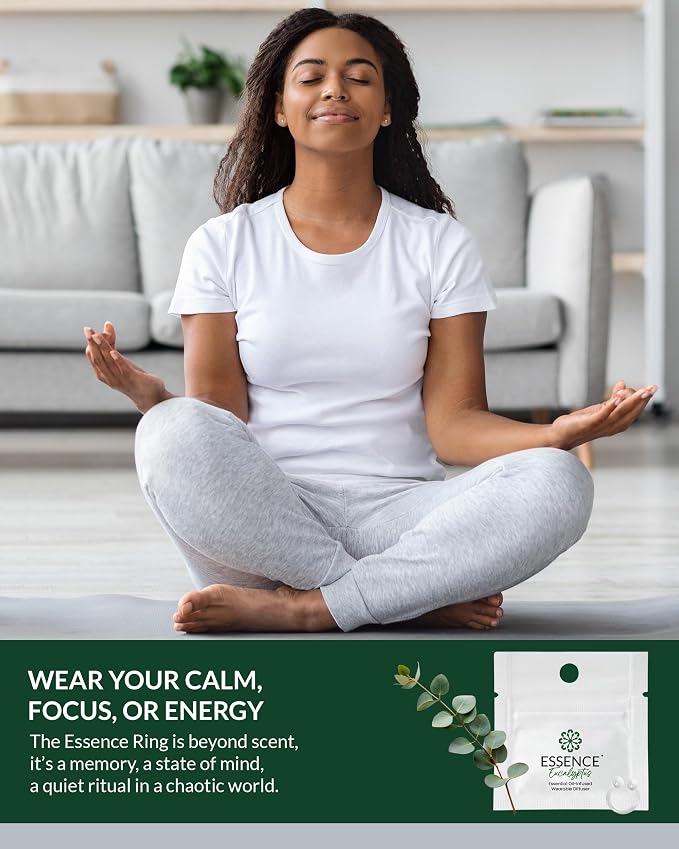 Essence Wearable Aromatherapy Nasal Diffuser – Eucalyptus Essential Oil Nose - Image 2
