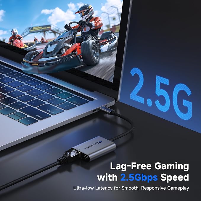 Cable Matters USB C to 2.5Gb Ethernet Adapter - Image 3