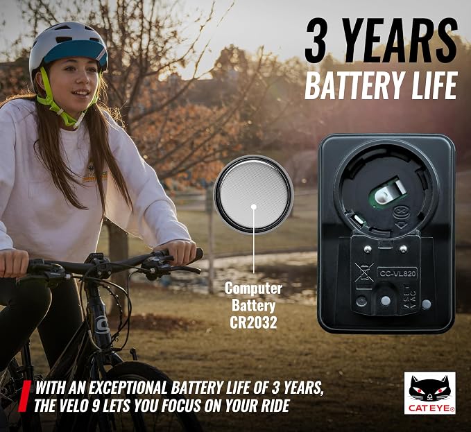 CATEYE Wired Bike Computer – Entry-Level Speedometer and Odometer, Auto - Image 5