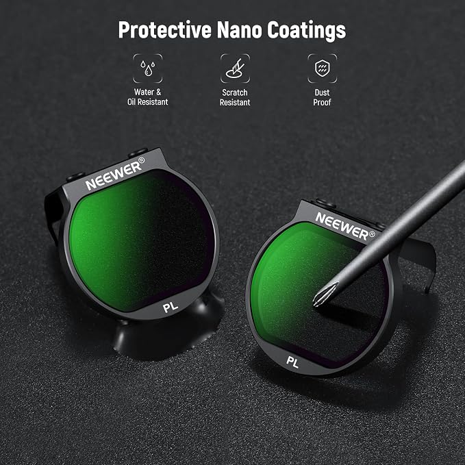 Neewer CPL Filter for NEO Drone, Ultra Slim Metal Multicoated HD Optical Glass - Image 6