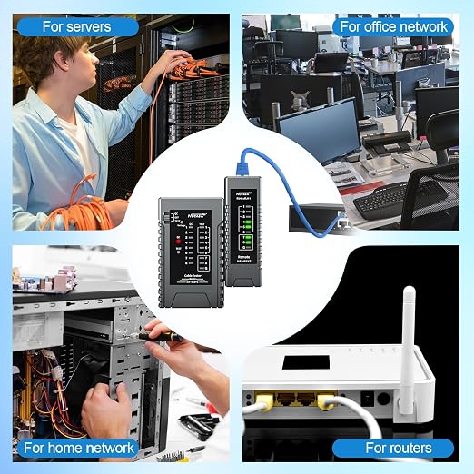 NOYAFA NF-468YS Network Cable Tester, Ethernet Cable Tester - Image 7