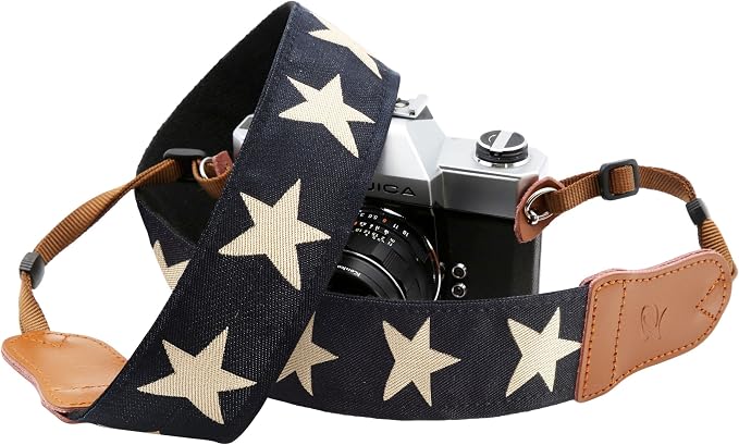 Padwa Lifestyle Pentagram Embroidered Camera Strap - Image 8