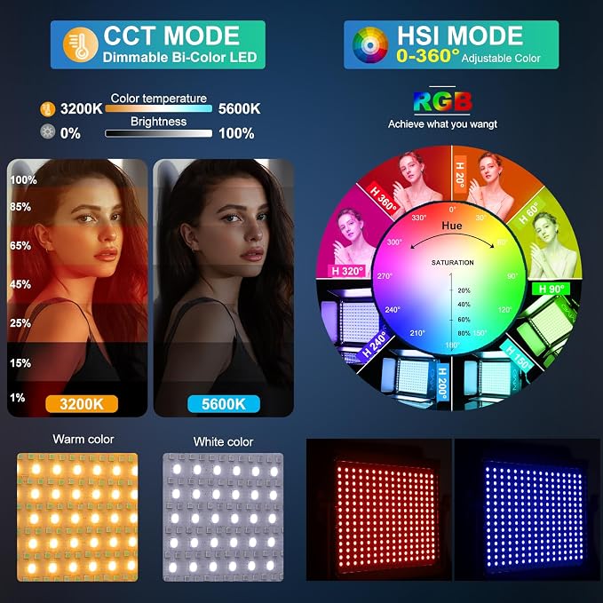 GVM RGB Photography Lighting Kits - Image 4