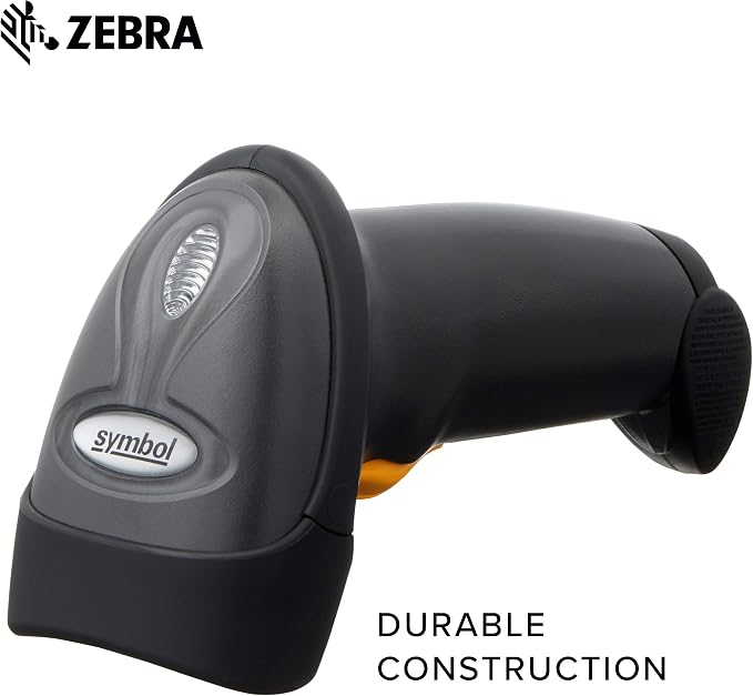 Symbol Zebra LS2208 Series Corded Handheld Standard Range Laser Scanner Kit - Image 4