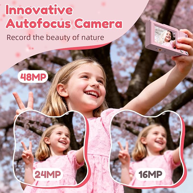 Digital Camera, FHD 4K Digital Point and Shoot Camera - Image 4