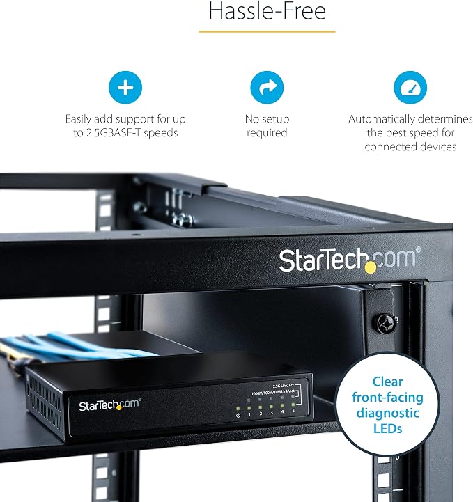 StarTech.com Unmanaged 2.5G Switch - Image 3