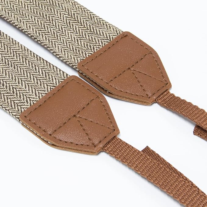 TENOC Vintage Camera Strap 1 Pack, Canvas Herringbone Neck Shoulder Strap - Image 4