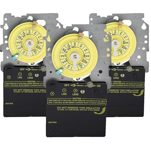 Intermatic T101M 24-Hour Mechanical Timer - 120V SPST by Intermatic