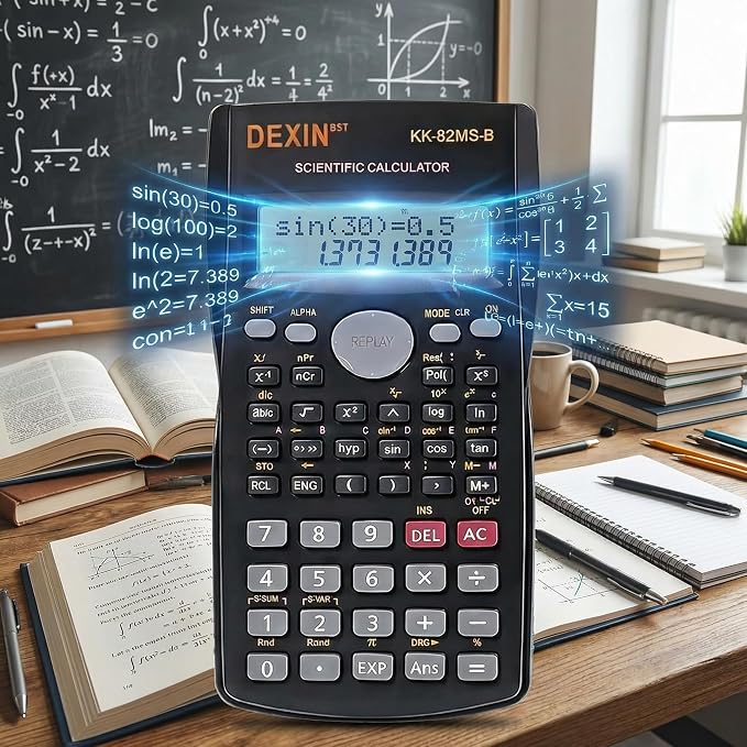 24 Pack Scientific Calculators, 2 Line Engineering Large Display Scientific - Image 3