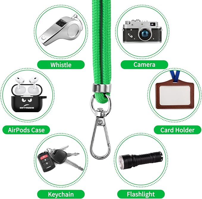 CACOE Phone Lanyard 2 Pcs-2 Pcs Adjustable Neck Strap, Universal Crossbody - Image 4