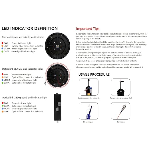 5km FPV Optic Fiber Cable with Build-In Sky End Optical Fiber Cable Image Data - Image 5