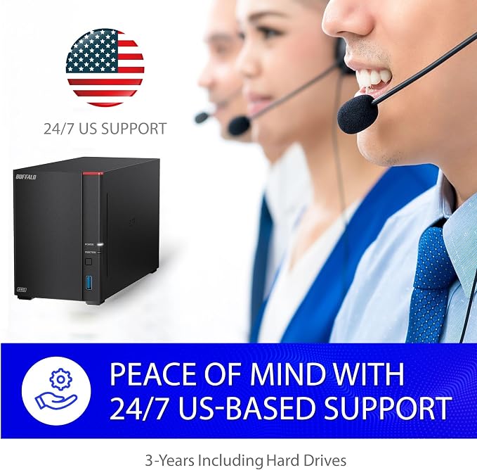 BUFFALO LinkStation SoHo 720 2-Bay Professional Office NAS 16TB - Image 8