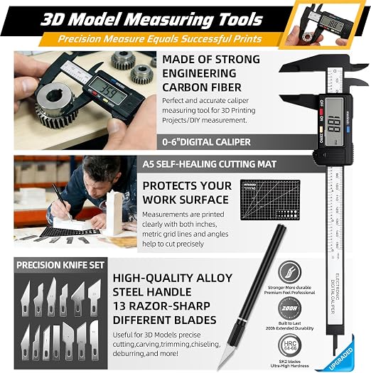 59pcs 3D Printer Tools Kit - Image 7