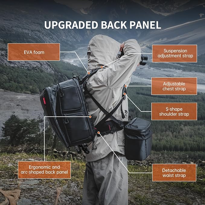 PGYTECH OneMo 2 25L-33L Camera Backpack - Image 4